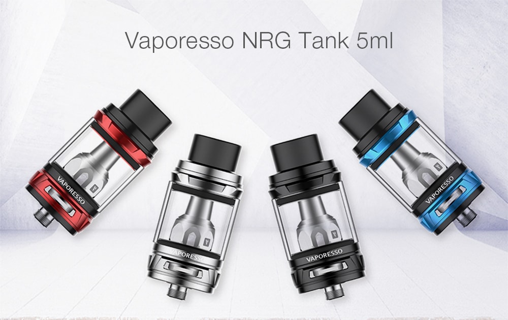 Original Vaporesso NRG Tank 5ml with Top Filling / 0.15 ohm for E Cigarette- Blue