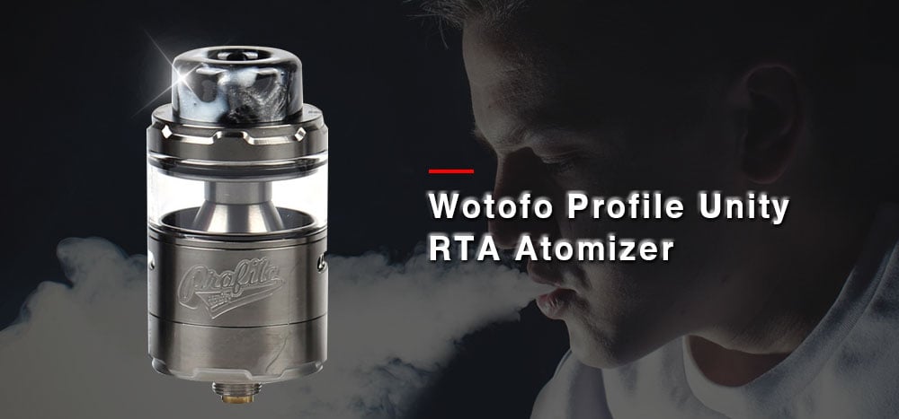 Wotofo Profile Unity RTA Atomizer- Black