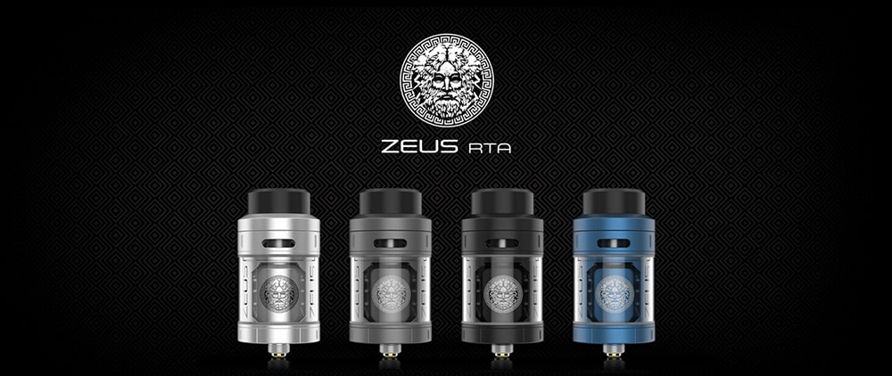 Original Geekvape Zeus RTA with Top Airflow / Leak Proof for E Cigarette - Black