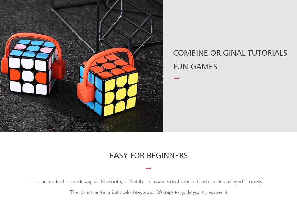 Xiaomi Magic Cube Intelligent Sensing Recognition App Real-time Toy- Multi-A