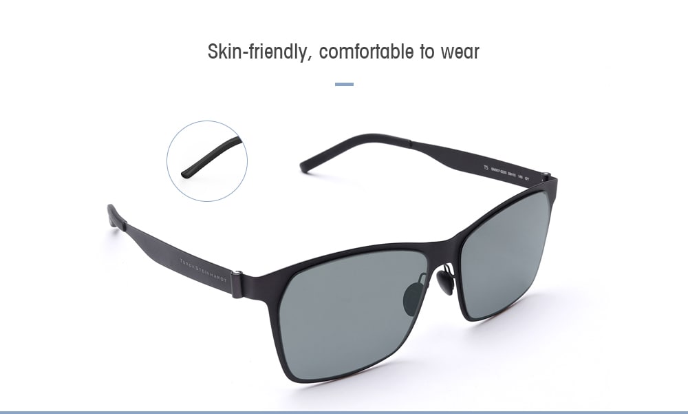 TS Pilot Style UV Protective Sunglasses from Xiaomi Mijia- Black