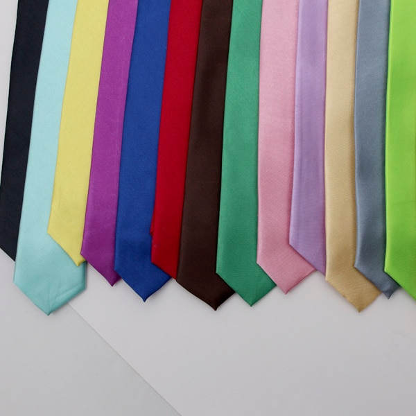 Stylish Various Candy Colors 5CM Width Tie For Men- Rose