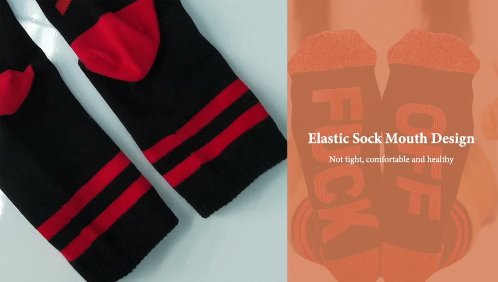 Simple Fashion Casual Cotton Socks- Plum