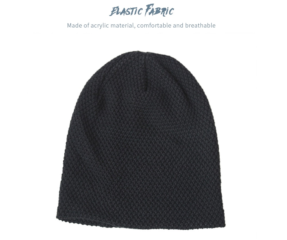 Outdoor Thicken Slouchy Knit Beanie- Coffee