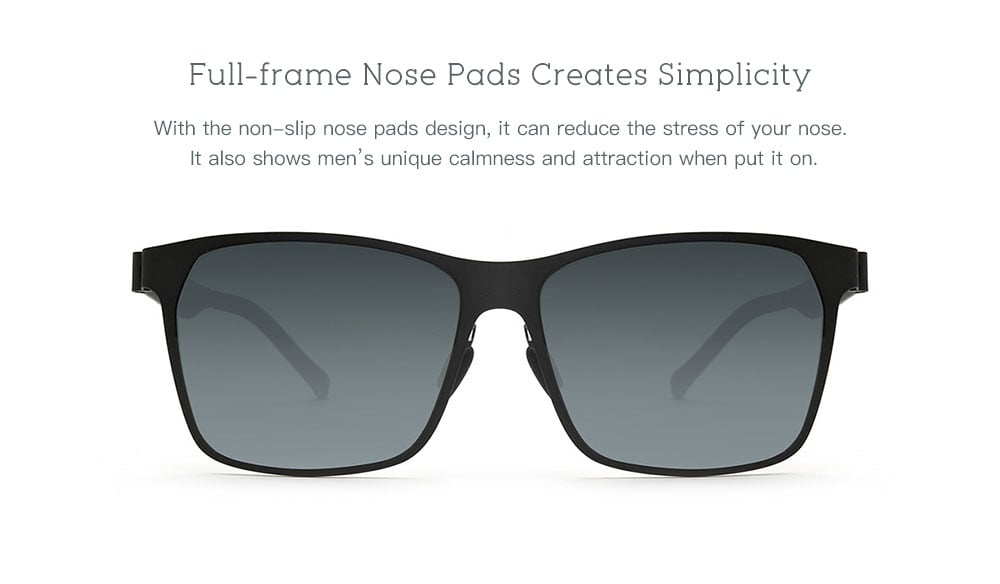 Trendy Custom-made TS Sunglasses for Travelers- Gray