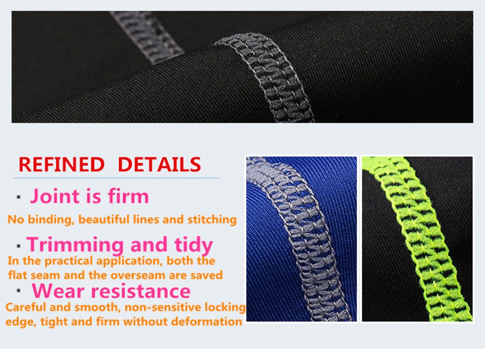 Running Fitness Training Quick-drying High-elastic Tight Long Pants- Green Yellow L