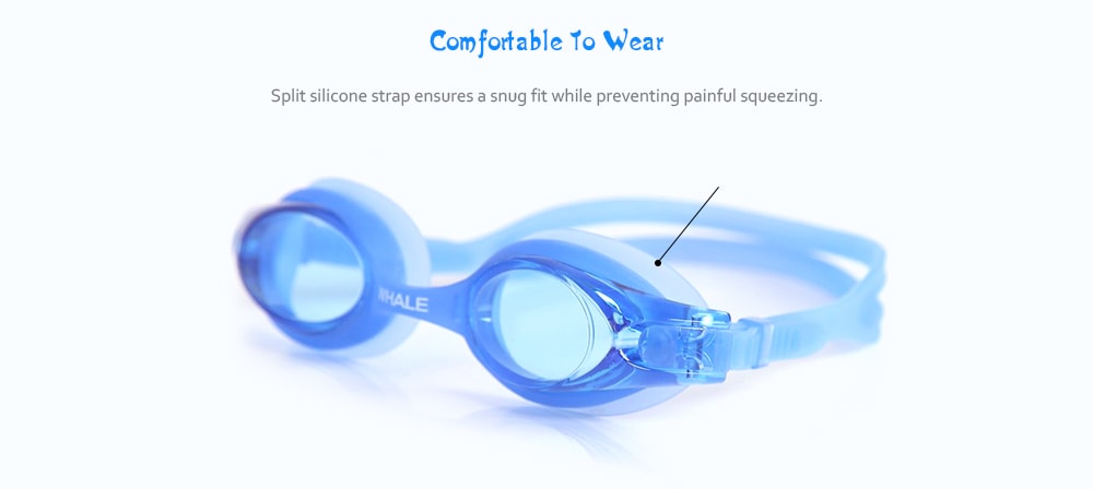 WHALE CF - 8200 Fashion Adult Goggles- Black Regular