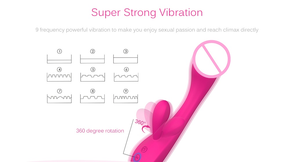 SHD - S032 Boom Female Masturbation Electric Penis Vibrator - Purple