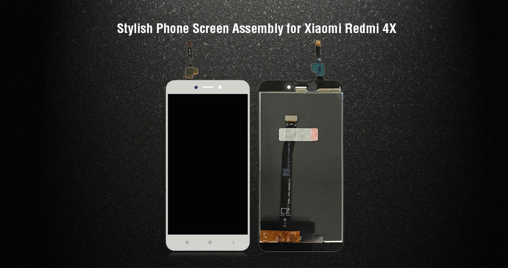 White Screen Assembly for Xiaomi Redmi 4X- White