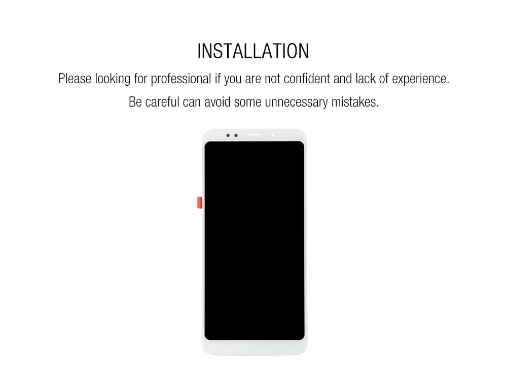 White Screen Assembly for Xiaomi Redmi 5 PLus- White