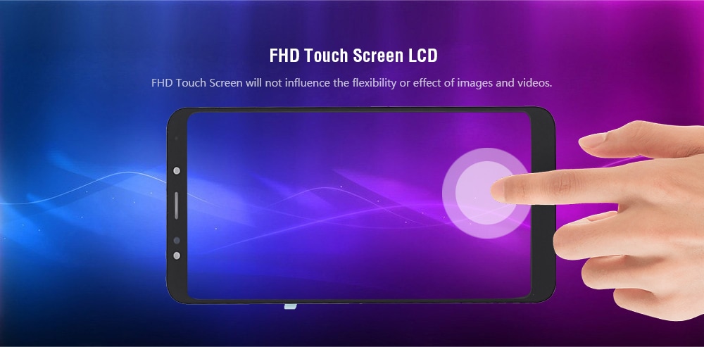 Original Xiaomi Redmi 5 Plus FHD Touch Screen LCD- Black