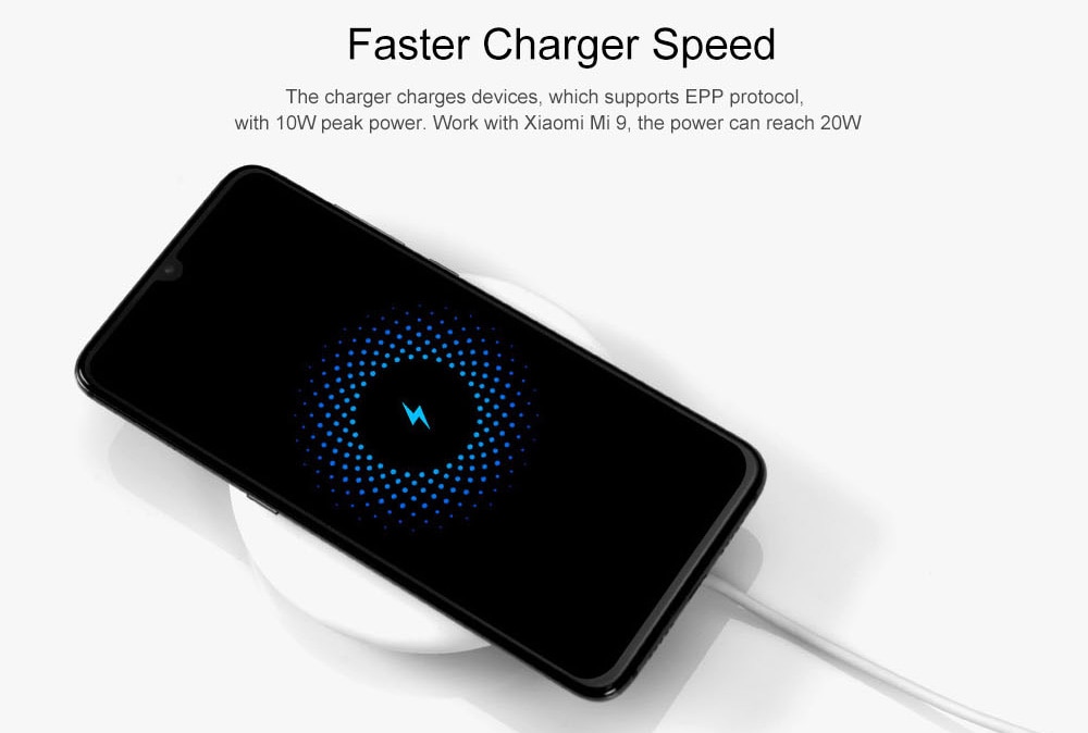 Xiaomi 20W High-speed Wireless Charger- White