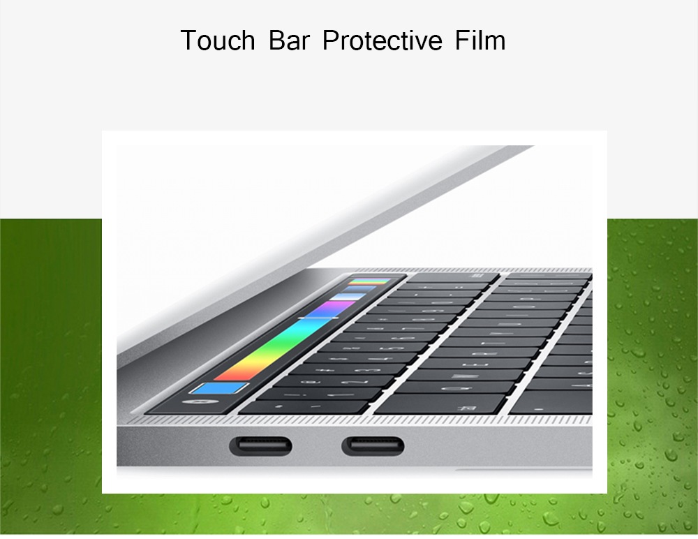 SSIMOO Touch Bar Protective Film for MacBook Pro 13.3 / 15.4 inch- Transparent