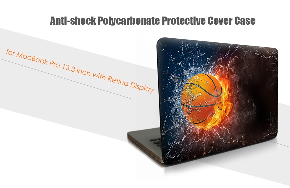 Anti-shock PC Hard Case Protector for MacBook Pro 13.3 inch with Retina Display Color Inkjet Printing- Colorful