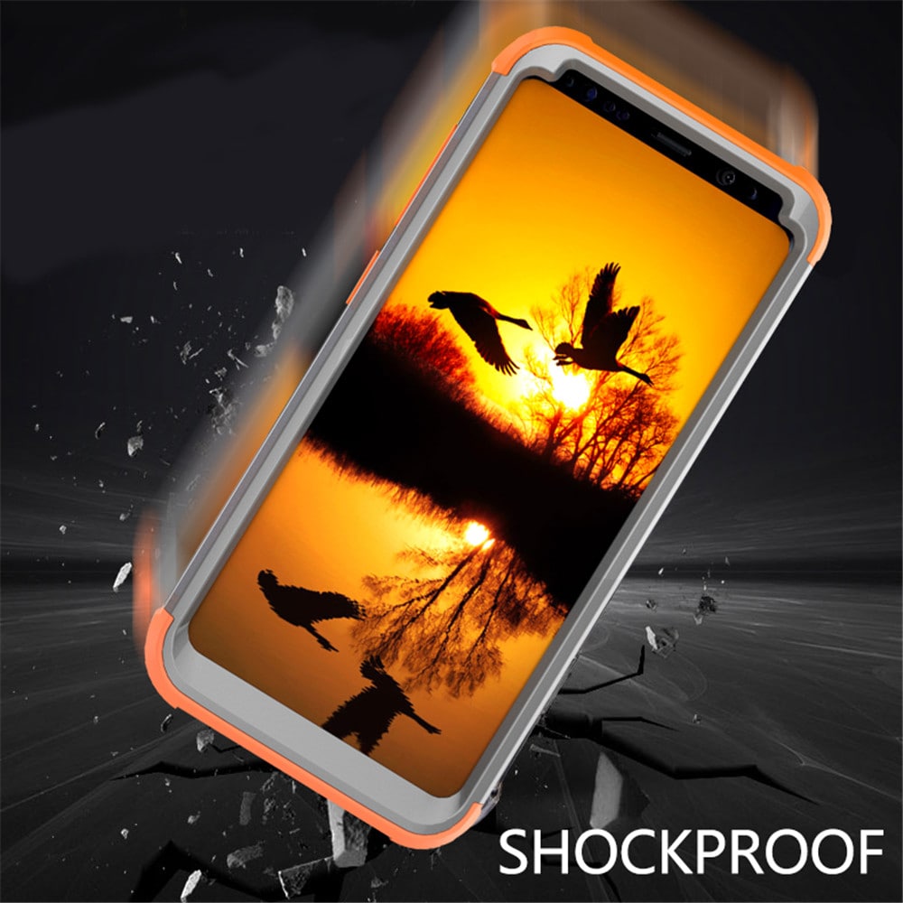 Shockproof Full-body Protective Hard Phone Case for Samsung S8 plus- Multi-B