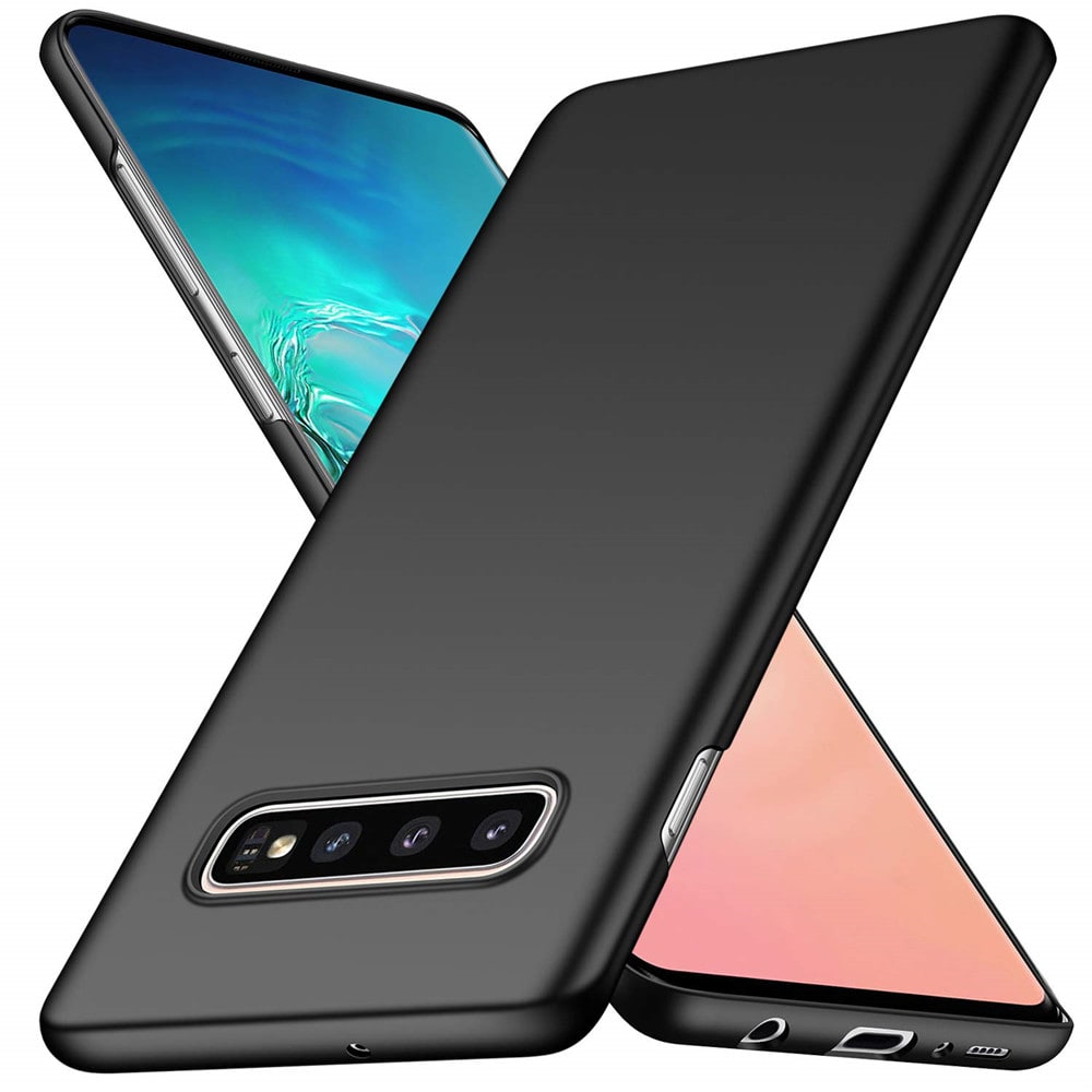 Shield Series Hard Protective Case Cover for Samsung Galaxy S10- Black