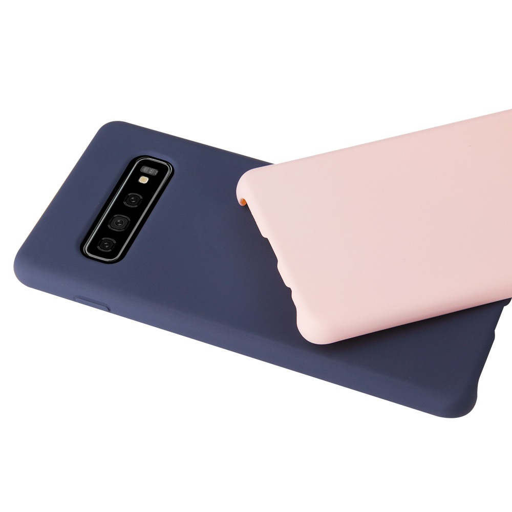 Silicone Protective Cover Case for Samsung Galaxy S10 Plus- Pink