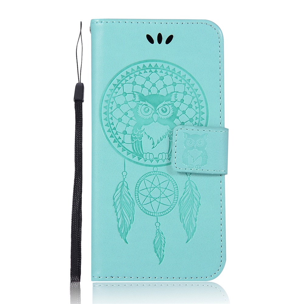 Owl Campanula Fashion Wallet Cover For Samsung Galaxy A5 2016 A510 Phone Bag With Stand PU Extravagant Flip Leather Case- Brown