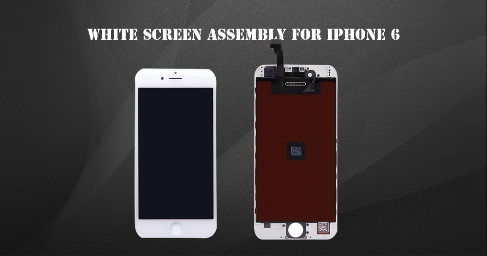 White Screen Assembly for iPhone 6- White