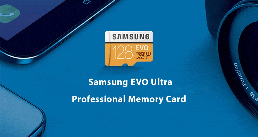 Samsung EVO UHS-1 Micro SDHC Memory Card- Orange + White 32GB