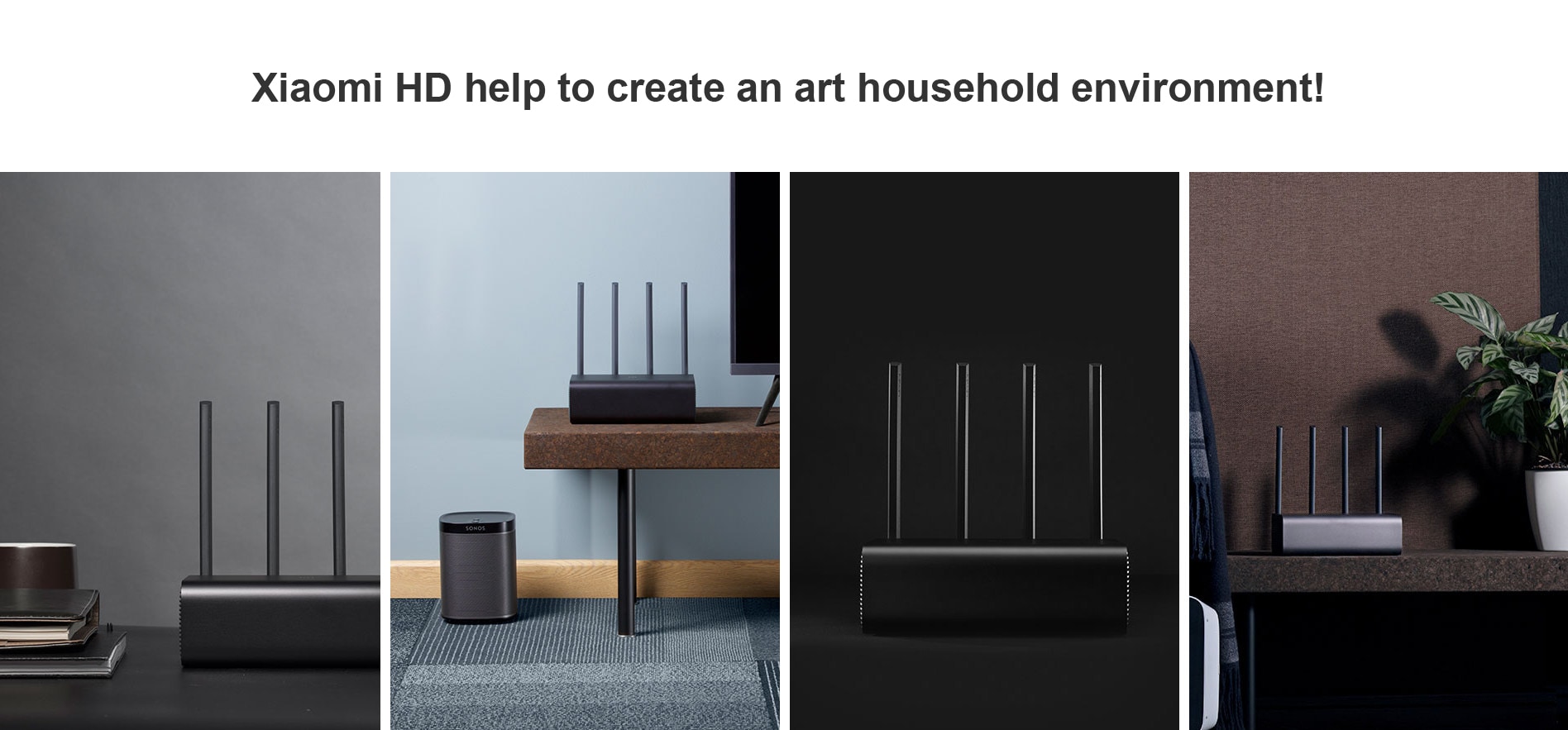 Xiaomi Mi R3P 2600Mbps Smart Wireless Router Pro 4 Antenna Dual-band 2.4GHz + 5.0GHz WiFi Network Device- Gray Pro