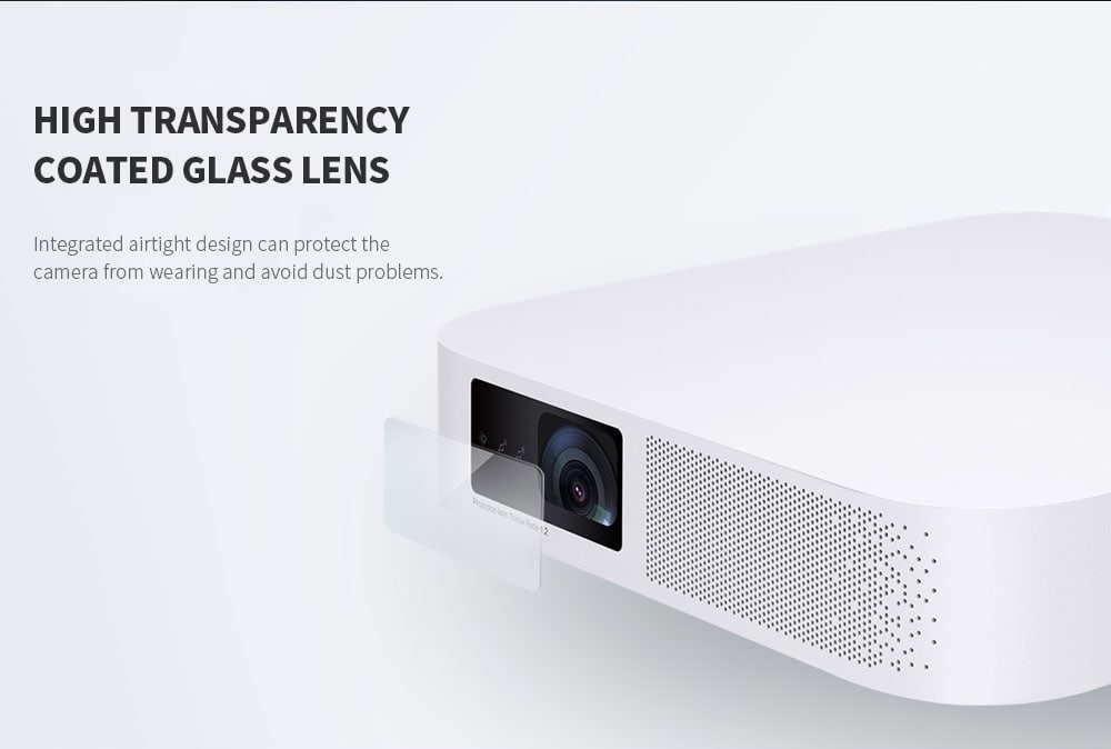 XGIMI Z6 700 Ansi Lumens DLP Projector Home Theater 1080P Full HD Support 3D WiFi Mirroring Display- White