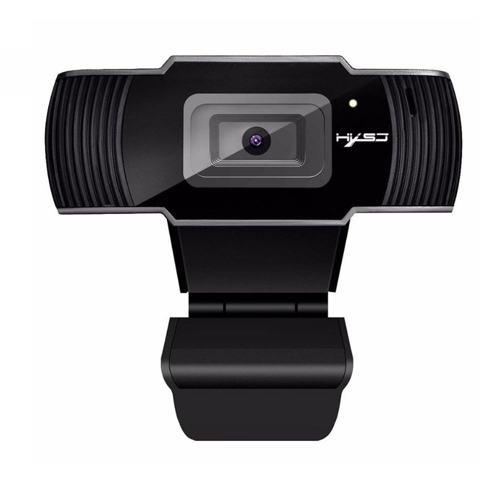 Webcam HD1080P 30FPS Auto Focus Computer Camera Sound-Absorbing Microphone- Black