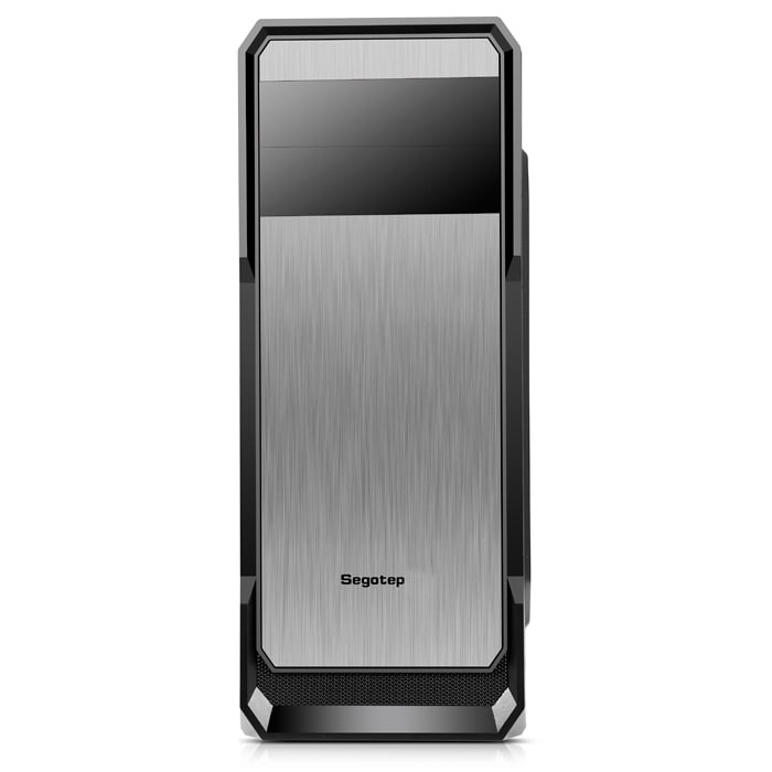 Segotep PC Case Desktop Box- Black