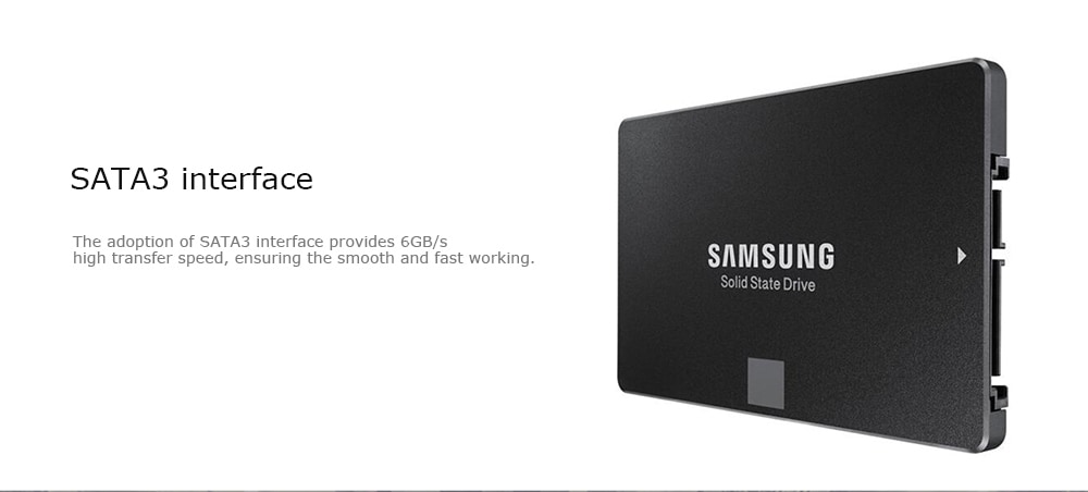 SAMSUNG 850 Solid State Drive 120G MLC SATA3 540MB/s 520MB/s- Black