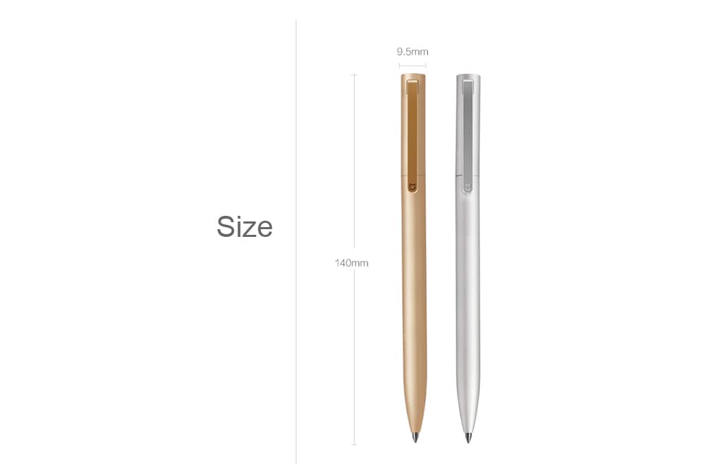 Original Xiaomi 0.5mm Sign Pen Writing Stationery- Golden