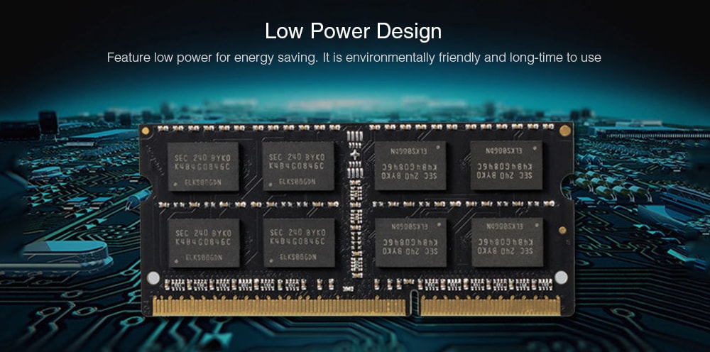 Vaseky Memory Module DDR3 / 1600MHz / 8GB for Laptop AMD Processor- Black