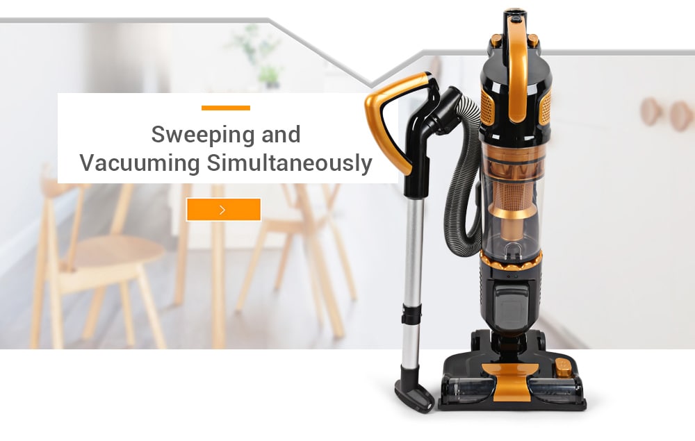 ZEK Cordless Rechargeable Handheld High-power Carpet Vacuum Cleaner- Orange EU Plug