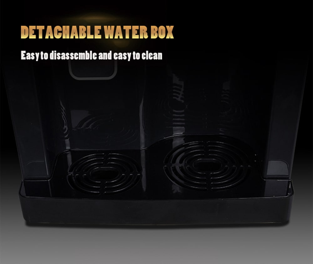 Water Dispenser Ice Hot Desktop Refrigeration Home Dormitory Mini Small Energy-saving Glass Warm Machine- Night