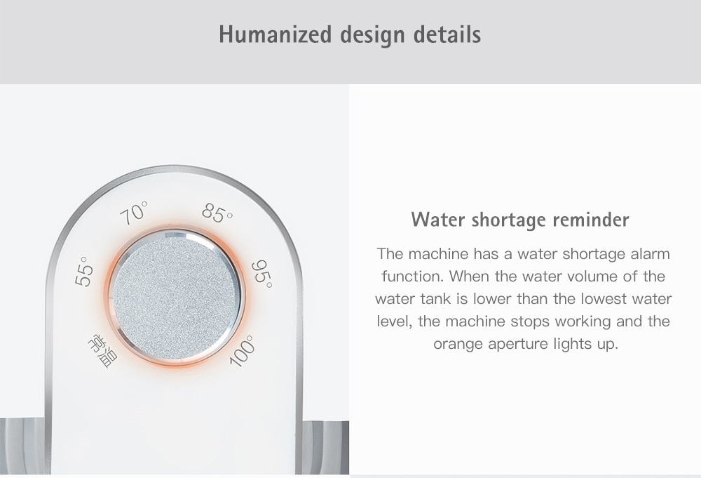 S2101 Minimalist Design Instant Heating Electric Water Dispenser from Xiaomi Youpin- White