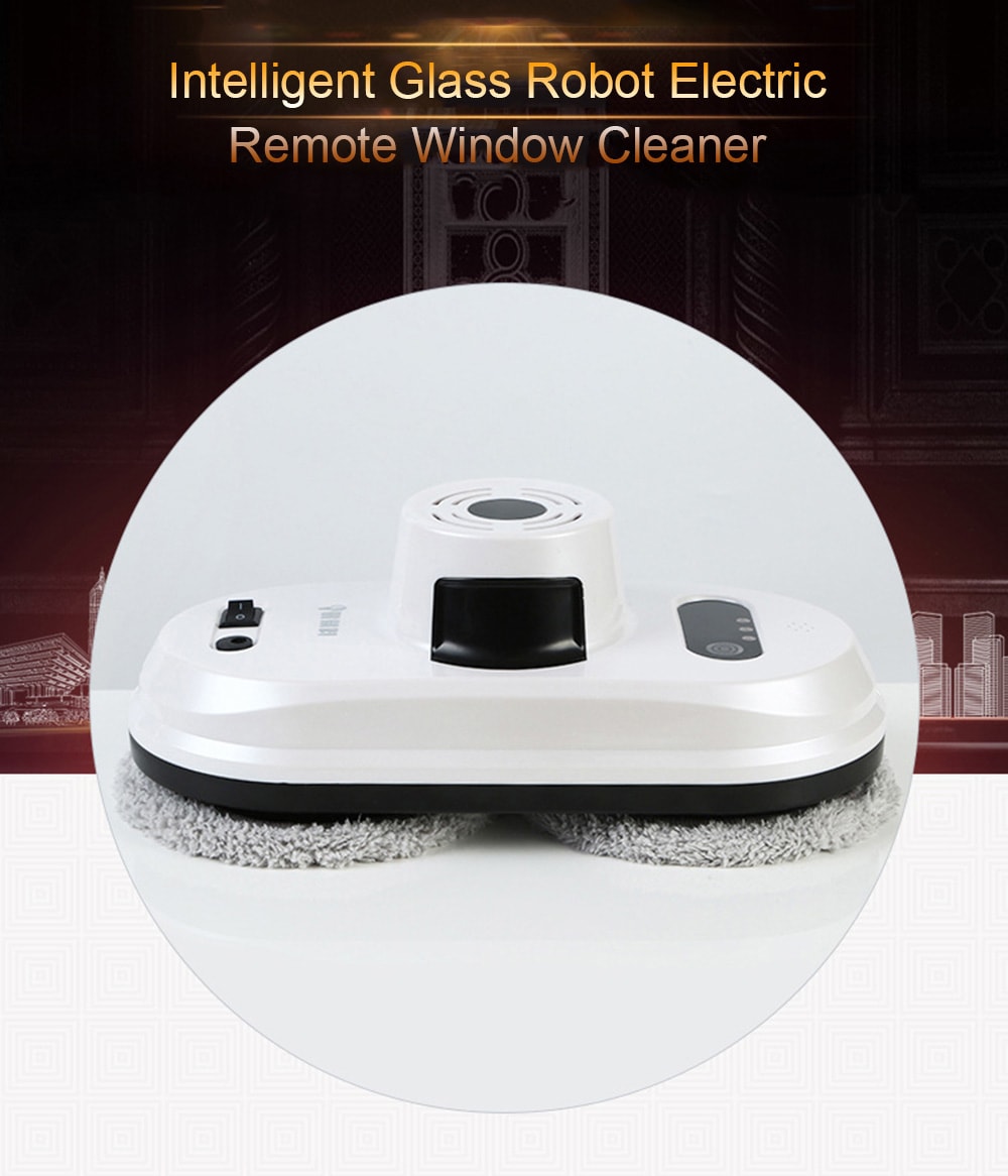 YLKB0150 Intelligent Glass Robot Electric Remote Window Cleaner - White