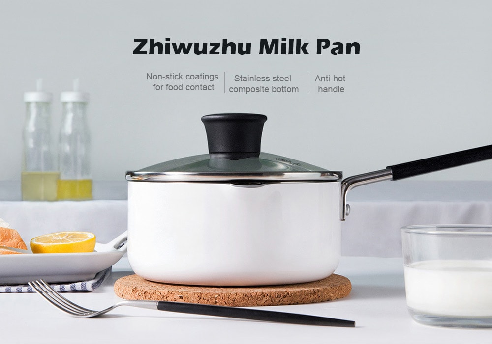Zhiwuzhu Milk Pan from Xiaomi Youpin- White