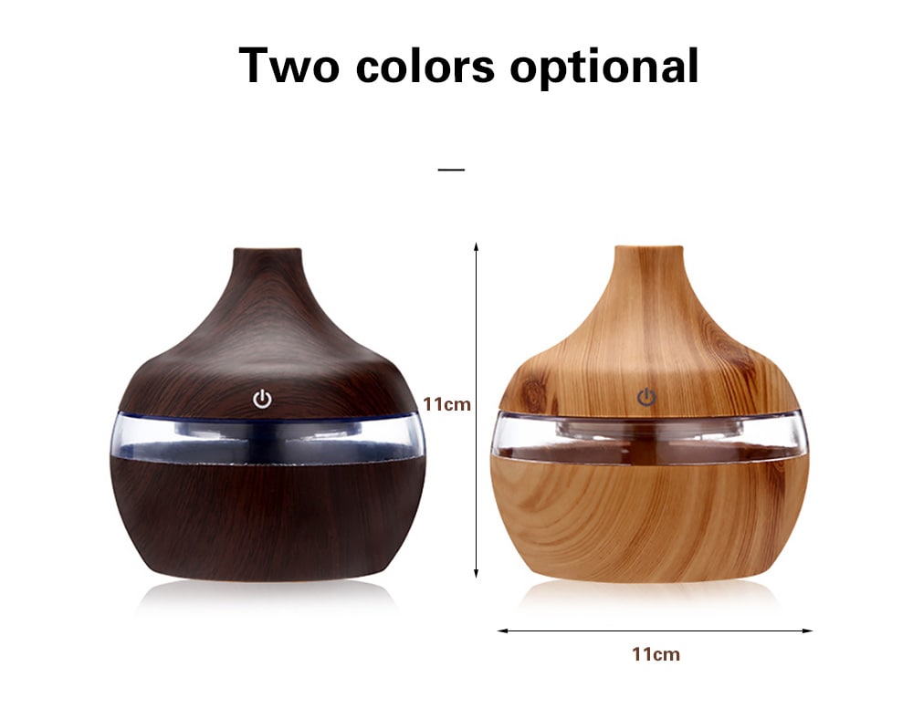 XBH - 038B Air Aroma Humidifier Ultrasonic Aromatherapy Essential Oil Diffuser- Coffee
