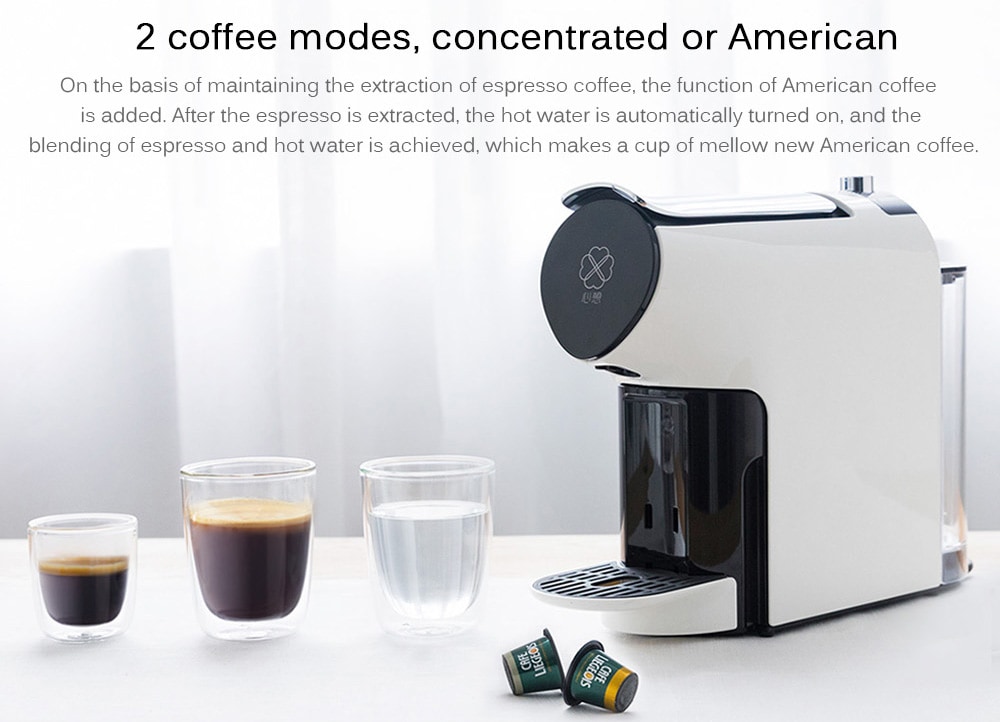 SCISHARE S1102 Smart Capsule Coffee Machine from Xiaomi youpin- White