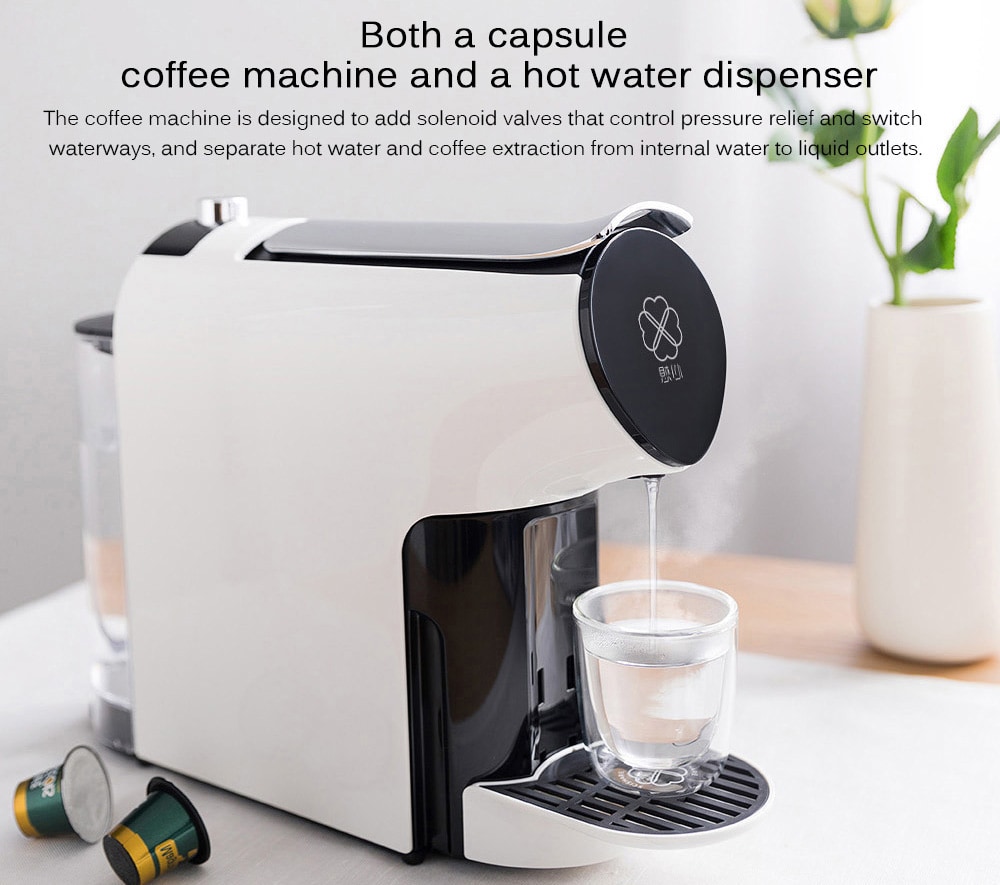 SCISHARE S1102 Smart Capsule Coffee Machine from Xiaomi youpin- White
