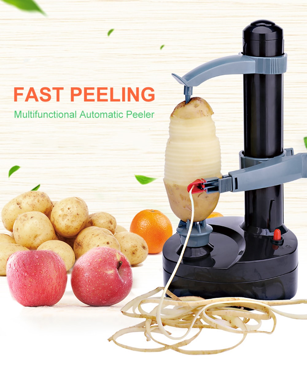 Stainless Steel Multi-function Automatic Peeler - White