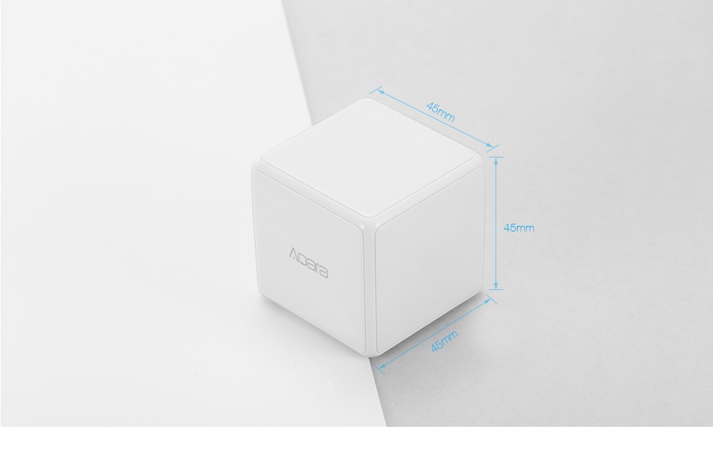 AQara Cube Smart Home Controller 6 Actions Device ( Xiaomi Ecosysterm Product )- White