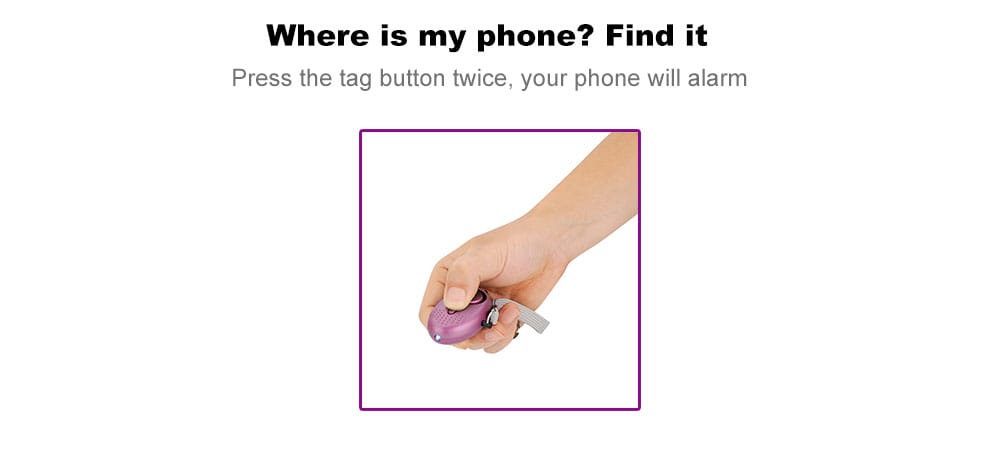 Personal Security Alarm with Keychain 130db Emergency for Women Men- Purple