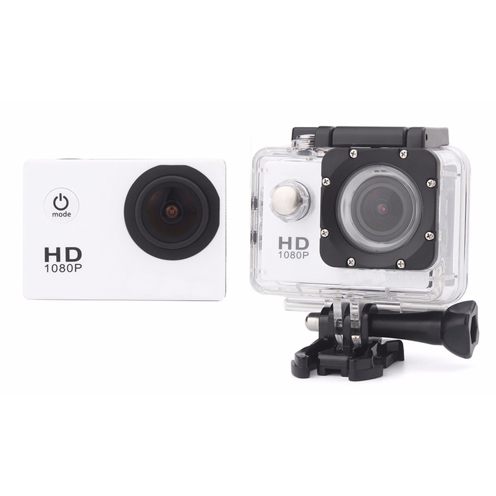 Waterproof Sport Action Camera Camcorder- White