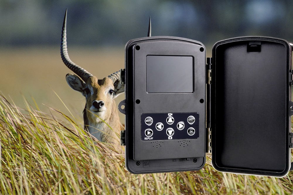 RD1000 42pcs 940nm IR LED 1080P FHD Motion Detection Outdoor Hunting Trail Camera- Camouflage 940nm