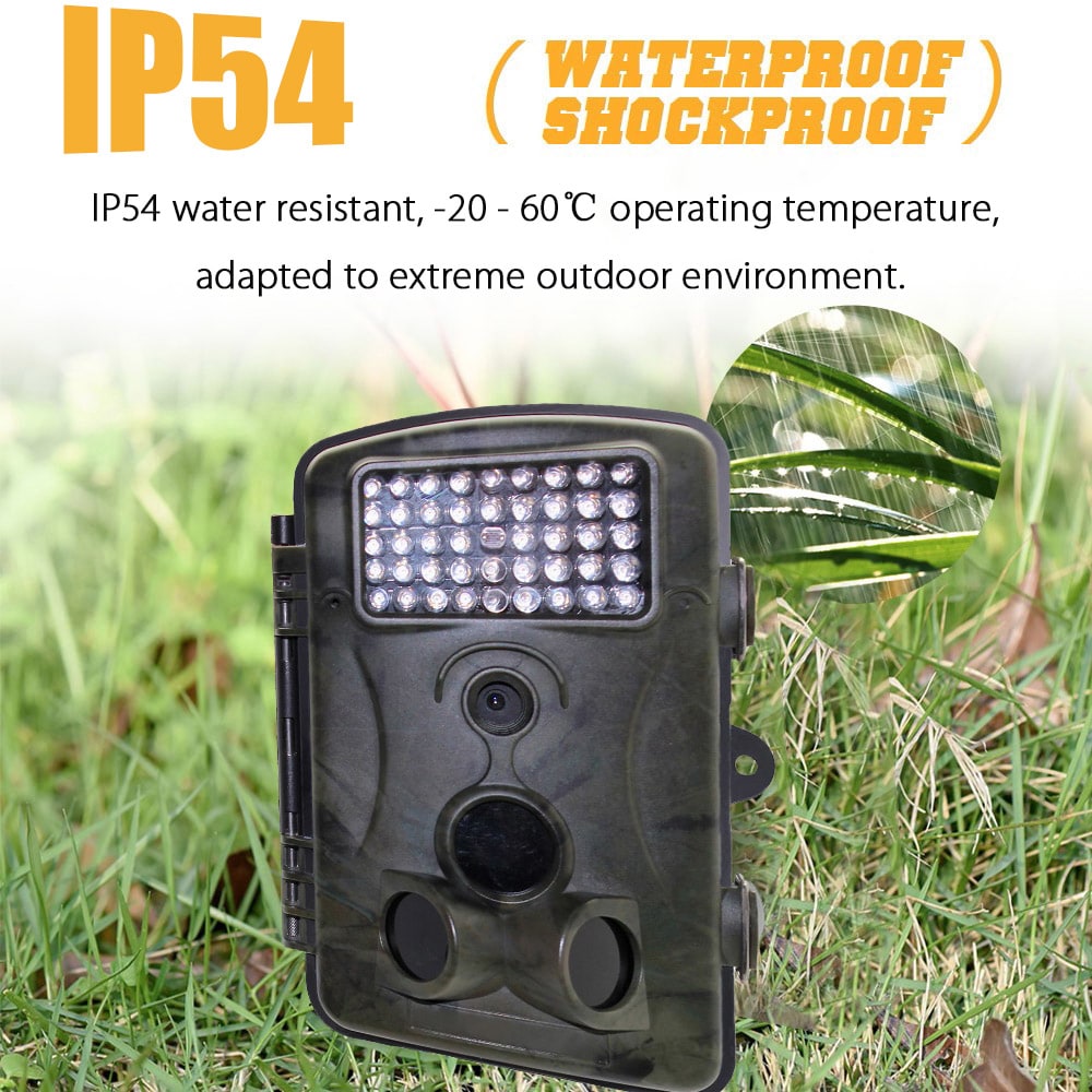 RD1000 42pcs 940nm IR LED 1080P FHD Motion Detection Outdoor Hunting Trail Camera- Camouflage 940nm