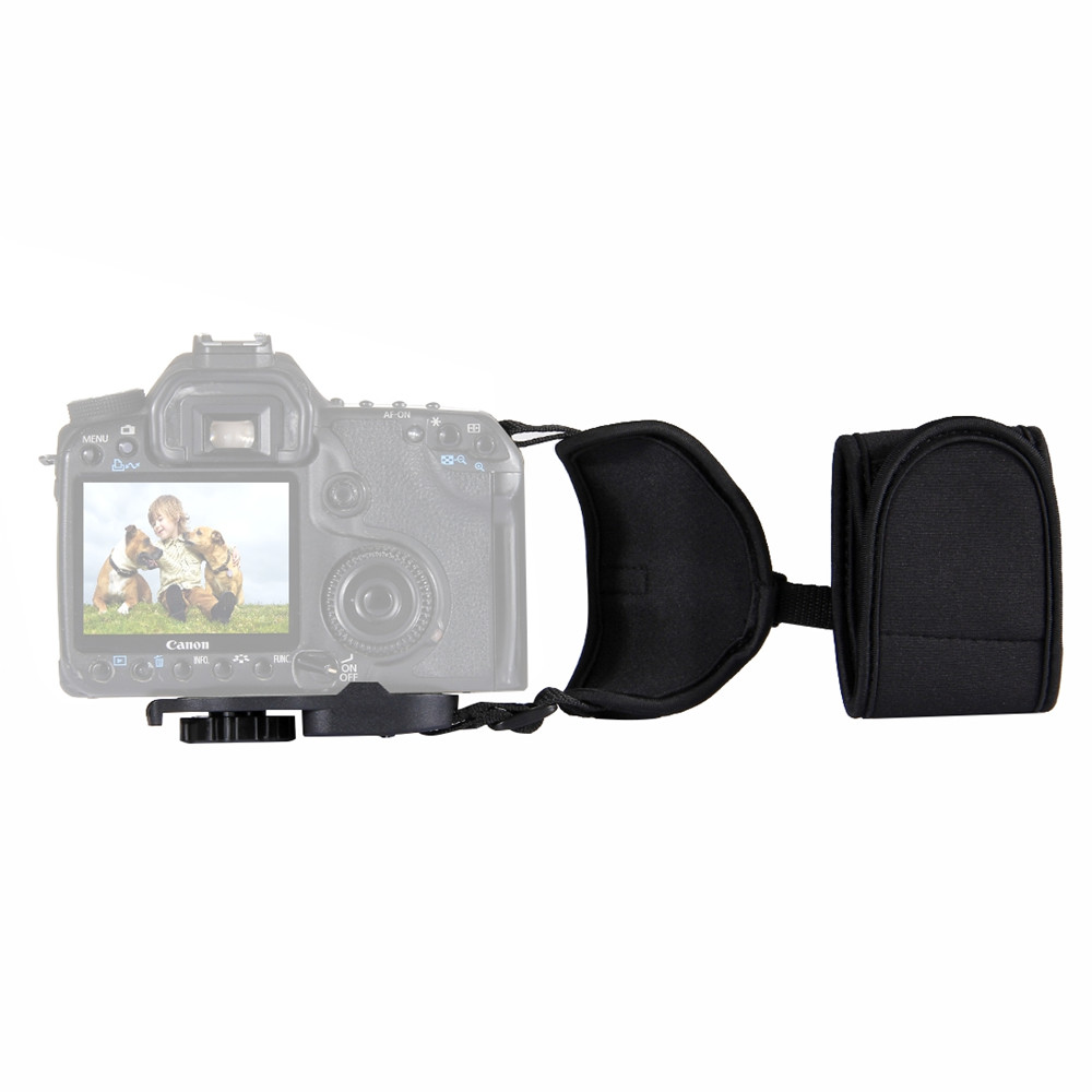 PULUZ Wrist Camera Strap for SLR/DSLR Camera Accessories- Black