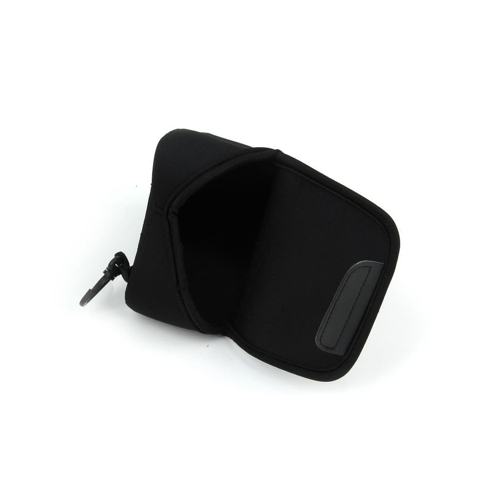 Portable Neoprene Soft Waterproof Camera Bag Case for Sony A6000/A6300/A6500/NEX-6/NEX-7/16-50mm/18-55mm Lens- Black for 16-50mm short lens