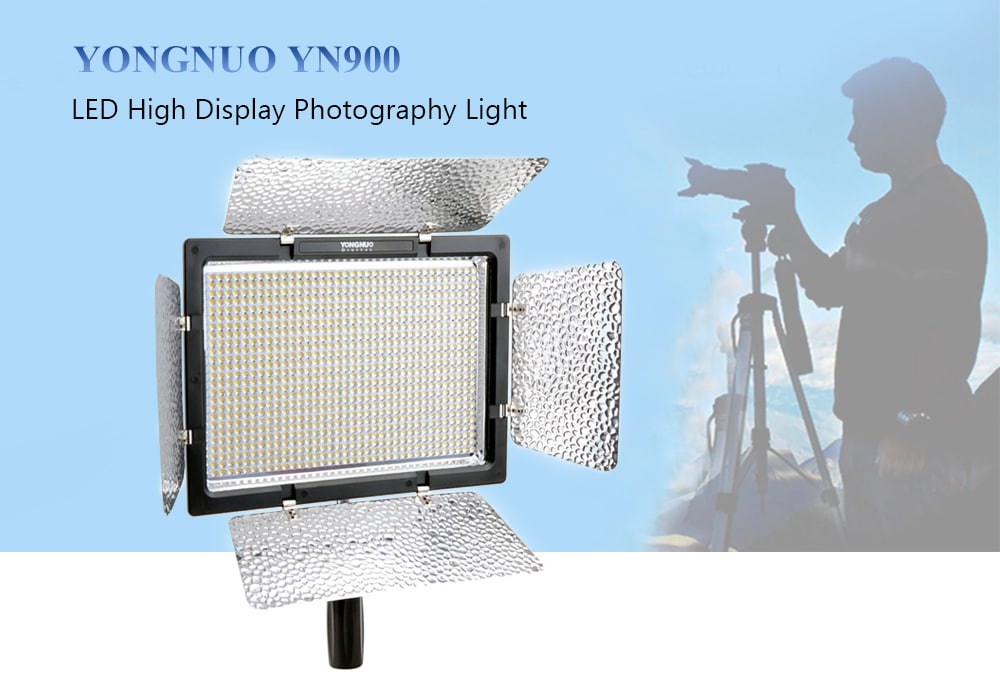 YONGNUO YN900 LED Photography Light- Black
