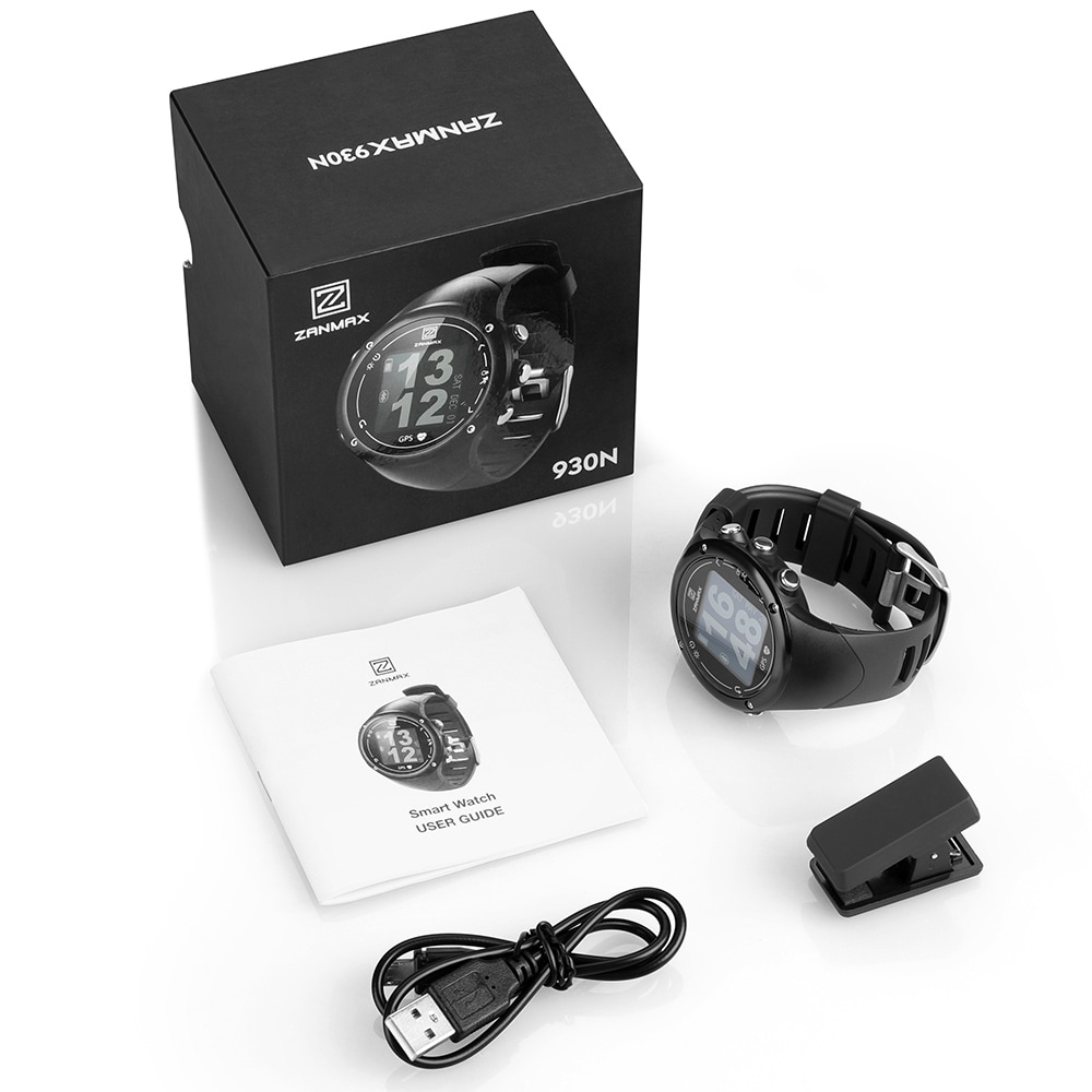 ZANMAX FR930 Sport Waterproof Watch- Black