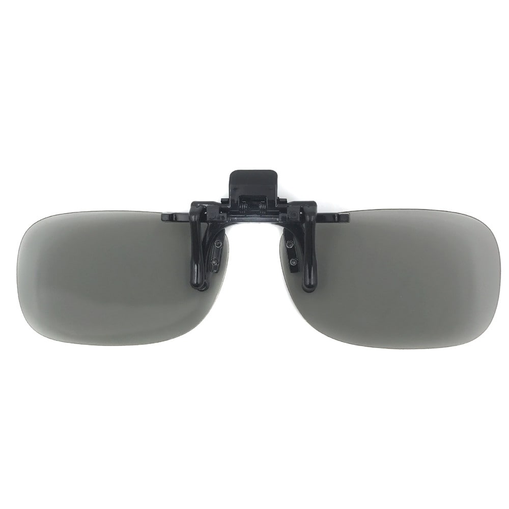 Passive Circular Polarized Clip On 3D Glasses for LG SONY TV MasterImage Disney Digital RealD Cinemas- Black
